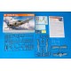 Kit de modelo de avião Bf 109G-10 Erla 1/48 Eduard