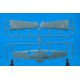 Kit de modelo de avião Bf 109G-10 Erla 1/48 Eduard