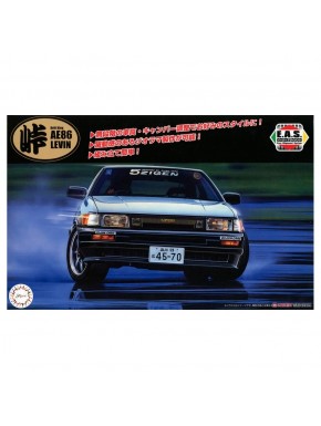 Caixa de maquete 1/24 Drift King AE86 Levin Fujimi