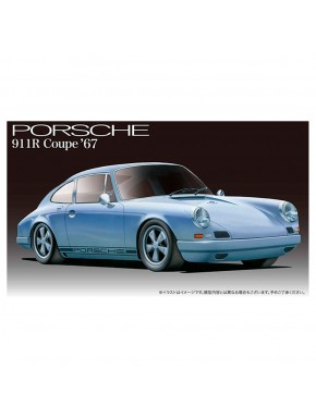 Maquete Porsche 911R Coupe azul 1967 Fujimi 1/24
