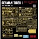 Kit intérieur Tiger I 1/35 initial à tardif