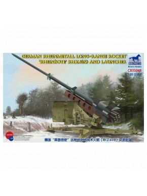 Maquette du roquette Rheinmetall et lanceur