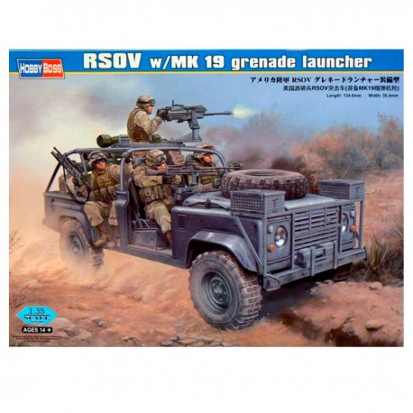 Maquette RSOV 1/35 avec lance-grenades MK 19 de HobbyBoss