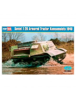 Kit de maquete T-20 Komsomolets 1940 escala 1/35