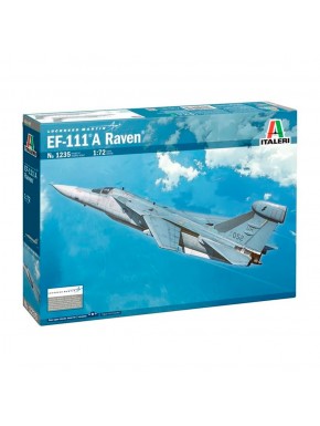 Caixa do kit de modelo 1/72 EF-111A Raven Italeri