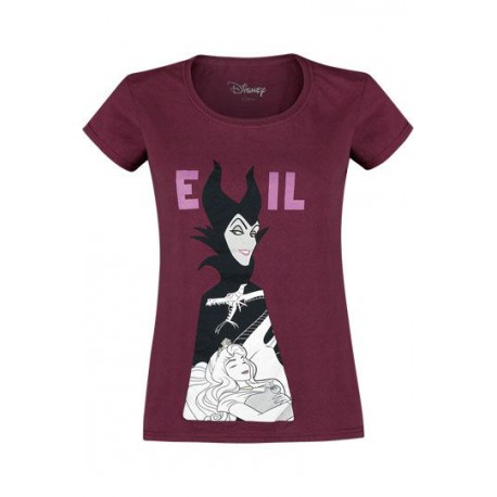 T-shirt Fille Disney Maléfique et la belle au bois Dormant