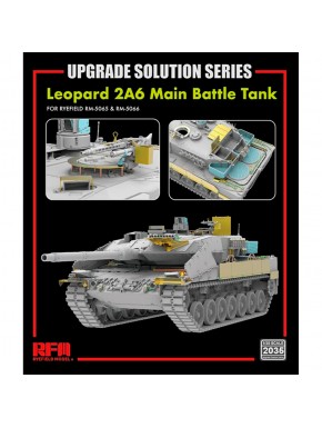 Kit de mise à niveau pour Leopard 2A6 par Rye Field Model