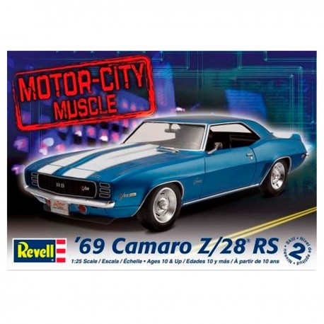 Maqueta Revell Camaro Z/28 RS a escala 1/25