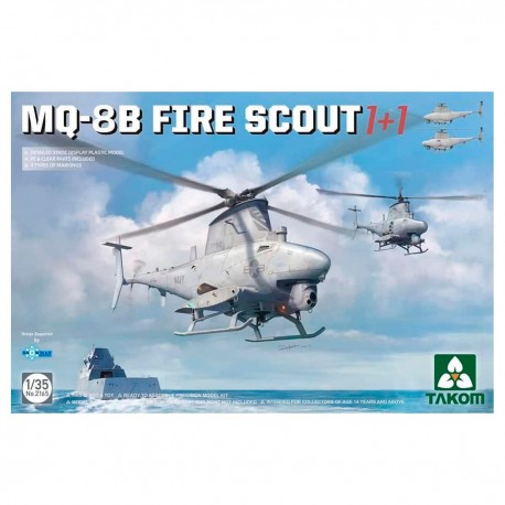 Maquette 1/35 MQ-8B Fire Scout par Takom