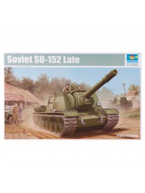 Maquete do tanque Soviet SU-152 Late em escala 1/35