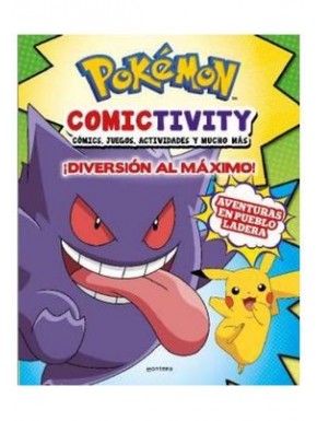 Couverture du livre d'activités Pokémon Comictivity