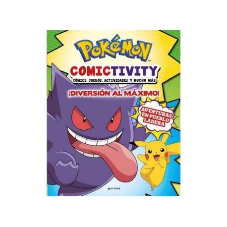 Couverture du livre d'activités Pokémon Comictivity