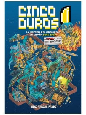 Couverture du livre Cinco Duros Vol. 3 sur les jeux vidéo en Espagne