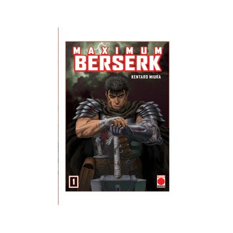 Portada del manga Berserk Maximum 01 con Guts