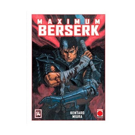 Portada de Berserk Maximum 14 con Guts
