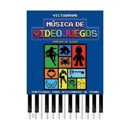 Livre de partitions de jeux vidéo pour piano