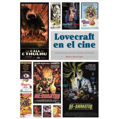 Couverture Lovecraft au cinéma, collage de films