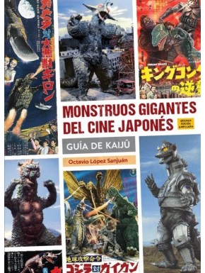 Couverture du livre Monstres Géants du Cinéma Japonais