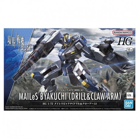 Maquete Bandai MAILES BYAKUCHI Drill & Claw Arm 1/72