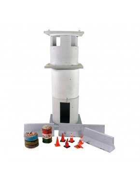 Kit tour de surveillance et point de contrôle en résine 1/35