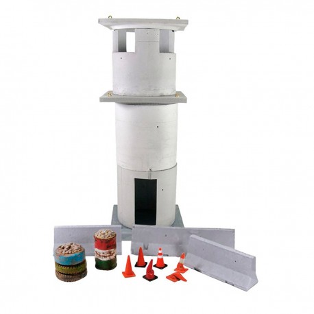 Kit tour de surveillance et point de contrôle en résine 1/35
