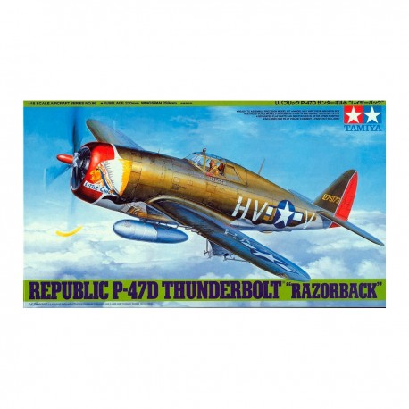 Maquette Tamiya P-47D Thunderbolt Razorback