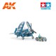 Maquette Tamiya Corsair F4U-1D et Moto-Tug 1/48