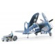 Maquette Tamiya Corsair F4U-1D et Moto-Tug 1/48