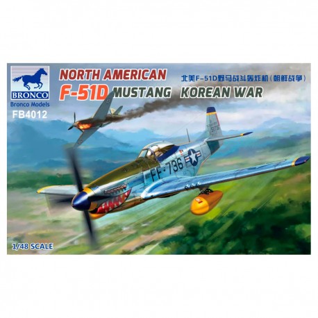Maquette 1/48 F-51D Mustang Guerre Corée