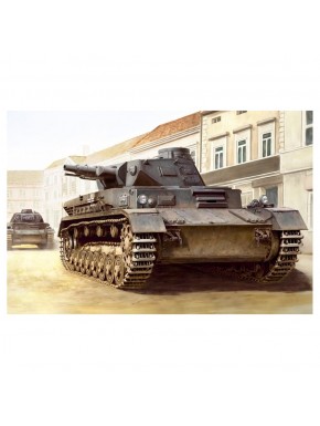 Maquete Panzerkampfwagen IV Ausf C em escala 1/35 da HobbyBoss
