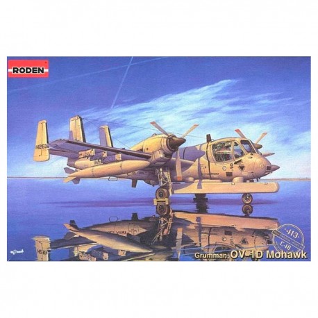 Maquette 1/48 Grumman OV-1D Mohawk de Roden