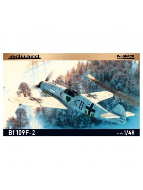 Maqueta de Bf 109F-2 en escala 1/48 con calcas de Eduard