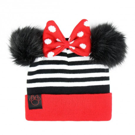 Cappello Beanie con pom-poms Minnie Disney