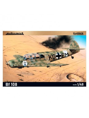 Kit modelo avión Bf 108 Eduard escala 1/48
