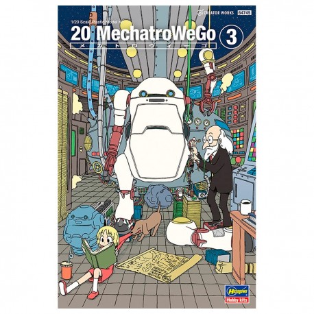 Modelo retro MechatroWeGo No.03 de Hasegawa