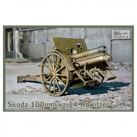 Maqueta Skoda 100mm Vz 14 Howitzer 1/35 IBG Models