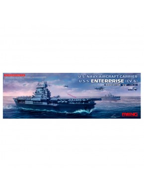 Maquete Porta-aviões Enterprise CV-6 da Meng