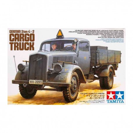 Kit modèle Camion de Transport Allemand 3Ton 4x2 1/35 Tamiya
