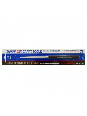 Lime demi-ronde Tamiya Hard Coated File Pro 190mm