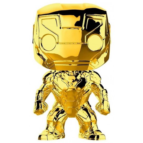Funko Pop! L'Homme De Fer Chromé / Or
