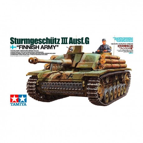 Modèle à l'échelle 1/35 du char finlandais Stug III G