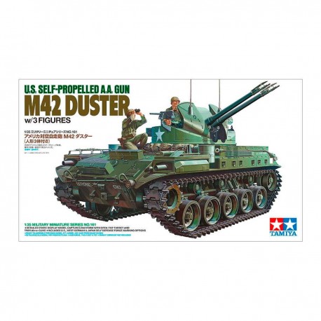 Maquette Tamiya M42 Duster 1/35 avec figurines