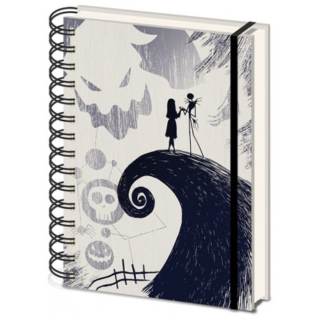 Libreta A5 Nightmare before Christmas Wiro