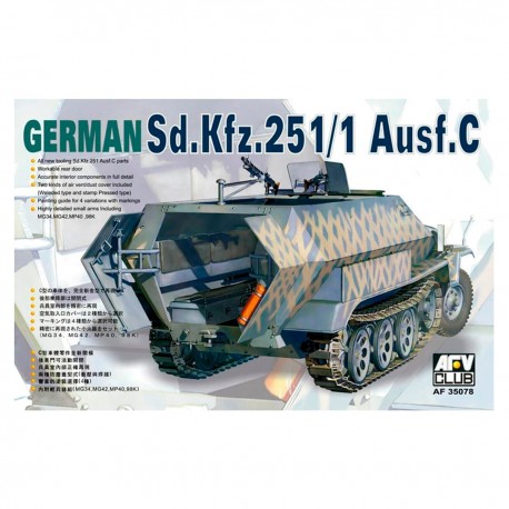 Modelo Sd.kfz.251/1 Ausf.c escala 1/35