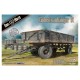 Modelo de reboque militar Einheitsanhänger 5t escala 1/35