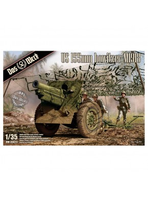 Modelo estático US 155mm Howitzer M1918 escala 1/35