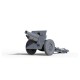 Modelo estático US 155mm Howitzer M1918 escala 1/35
