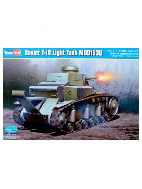 Modelo a escala Soviet T-18 Light Tank Mod1930 de HobbyBoss