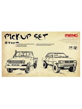 Caixa do conjunto de pickups Meng 1/35