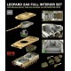 Kit intérieur Leopard 2A6 1/35 avec décalcomanies Ukraine